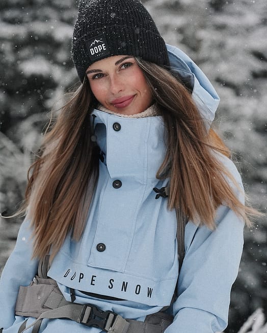 Kunde @kamila_novak i Dope Legacy W Snowboardjakke Dame Light Blue