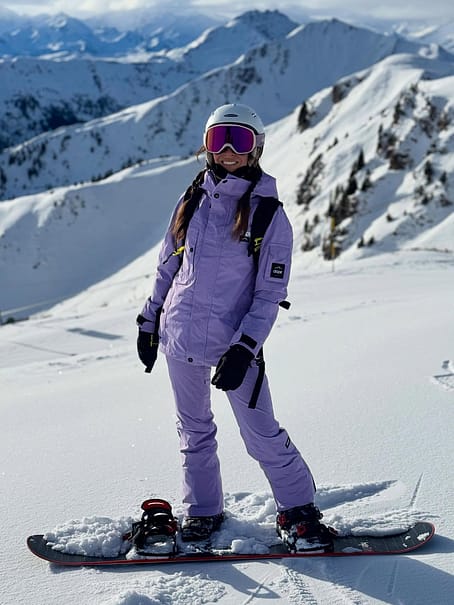 Kunde @toni_knr i Dope Adept W Snowboardjakke Dame Faded Violet