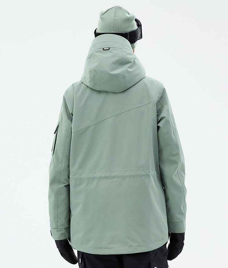 Dope Adept W Snowboardjakke Dame Faded Green, Bilde 6 av 9