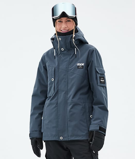 Dope Adept W Snowboardjakke Dame Metal Blue