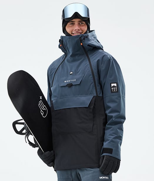 Montec Doom Snowboardjakke Herre Metal Blue/Black