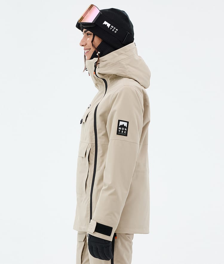Montec Doom W Snowboardjakke Dame Sand, Bilde 6 av 11