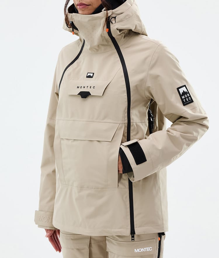 Montec Doom W Snowboardjakke Dame Sand, Bilde 8 av 11