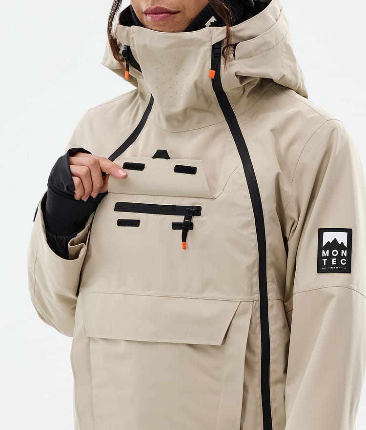 Montec Doom W Snowboardjakke Dame Sand, Bilde 10 av 11