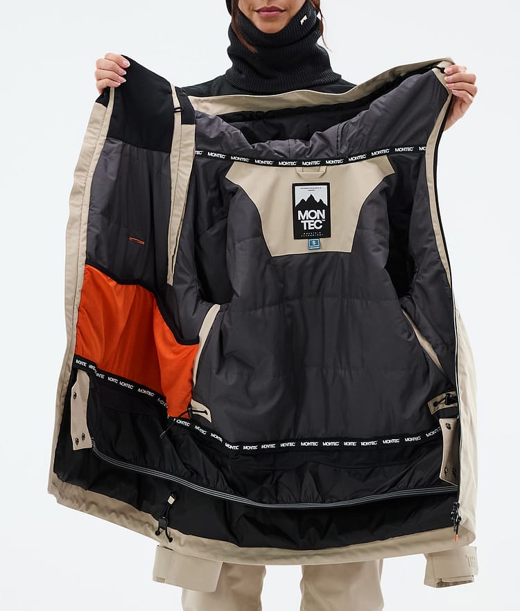 Montec Doom W Snowboardjakke Dame Sand, Bilde 11 av 11