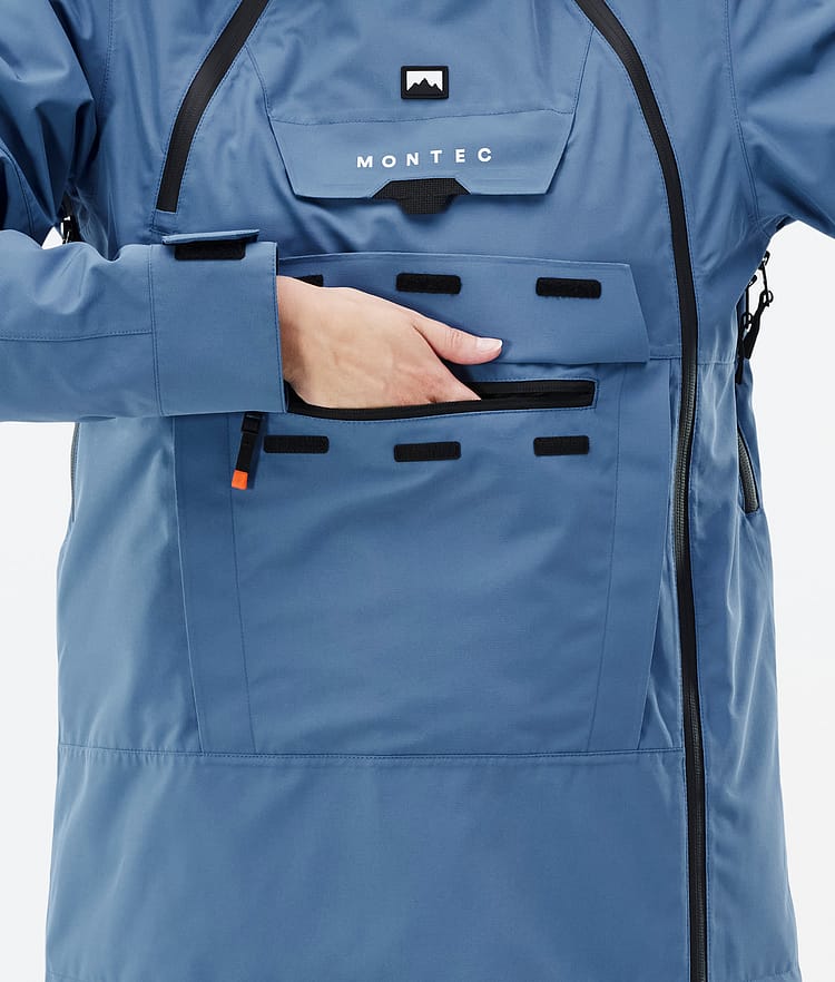 Montec Doom W Snowboardjakke Dame Blue Steel, Bilde 9 av 11