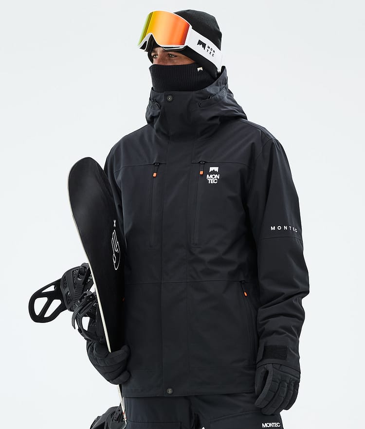 Montec Fawk Snowboardjakke Herre Black, Bilde 1 av 9