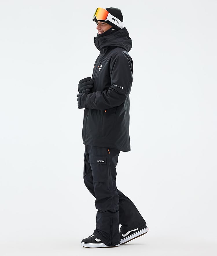 Montec Fawk Snowboardjakke Herre Black, Bilde 3 av 9