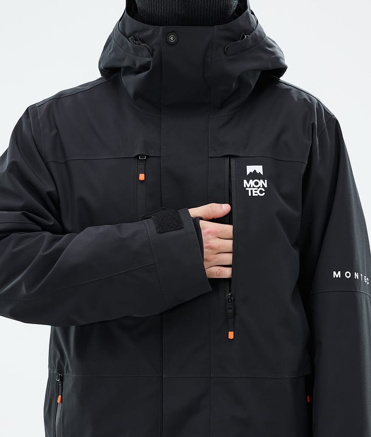Montec Fawk Snowboardjakke Herre Black, Bilde 8 av 9