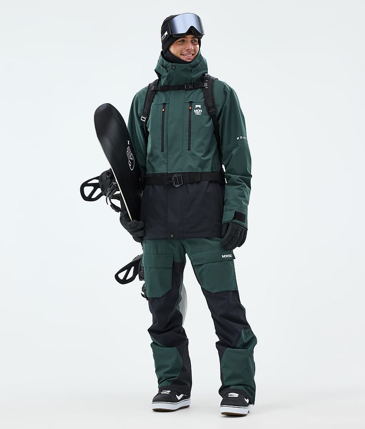Montec Fawk Snowboardjakke Herre Dark Atlantic/Black, Bilde 2 av 9