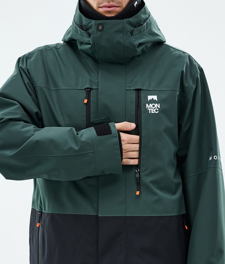 Montec Fawk Snowboardjakke Herre Dark Atlantic/Black, Bilde 8 av 9