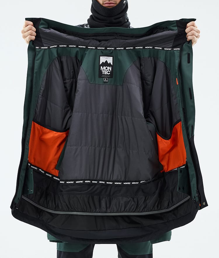 Montec Fawk Snowboardjakke Herre Dark Atlantic/Black, Bilde 9 av 9