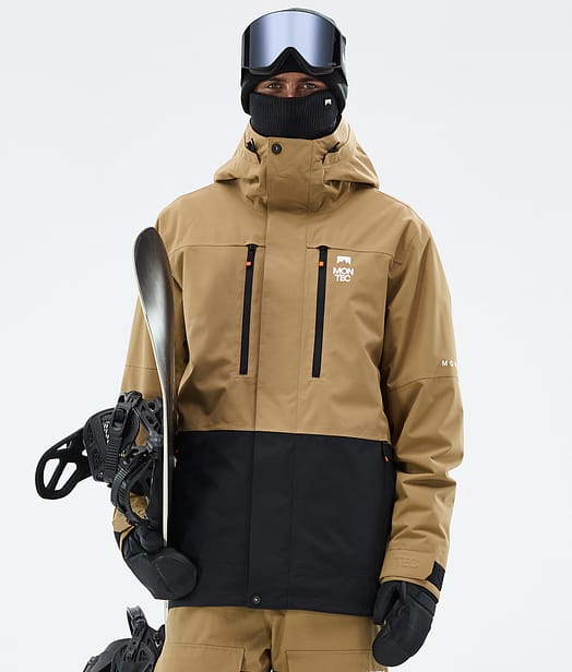 Montec Fawk Snowboardjakke Herre Gold/Black