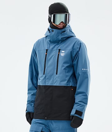 Montec Fawk Snowboardjakke Herre Blue Steel/Black
