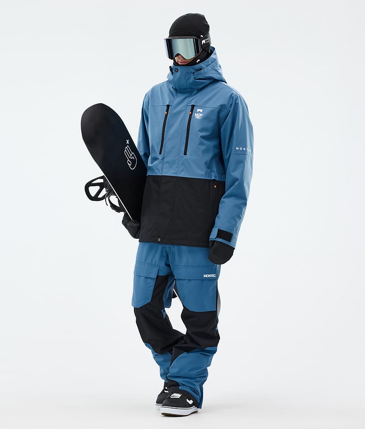 Montec Fawk Snowboardjakke Herre Blue Steel/Black, Bilde 2 av 9