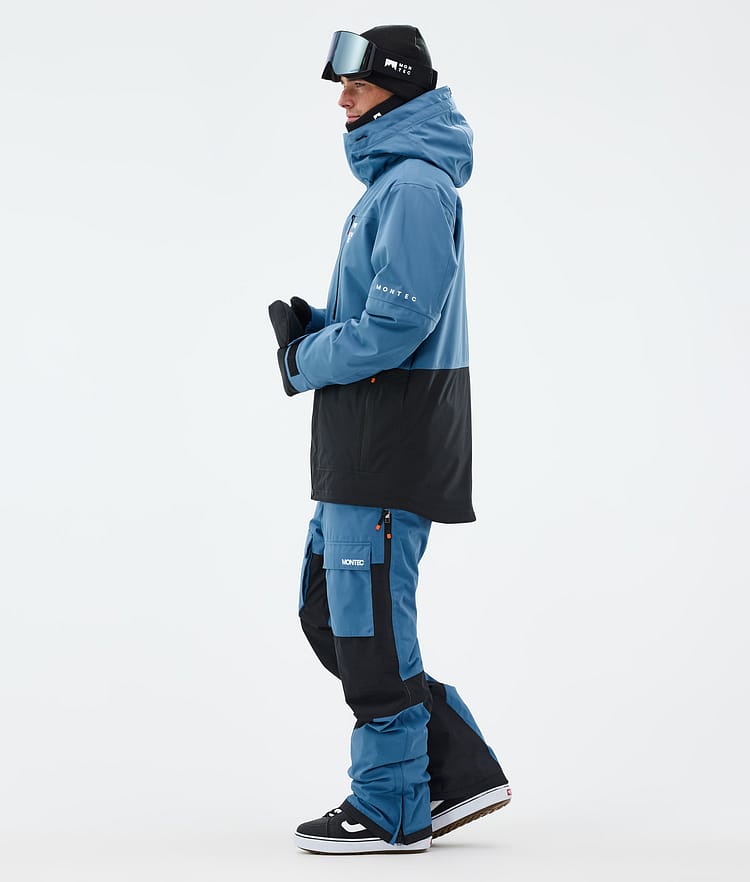 Montec Fawk Snowboardjakke Herre Blue Steel/Black, Bilde 3 av 9