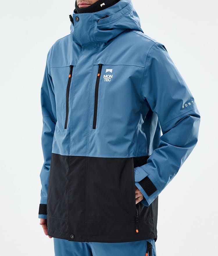 Montec Fawk Snowboardjakke Herre Blue Steel/Black, Bilde 7 av 9