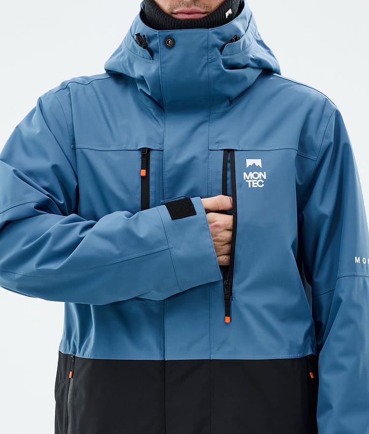 Montec Fawk Snowboardjakke Herre Blue Steel/Black, Bilde 8 av 9