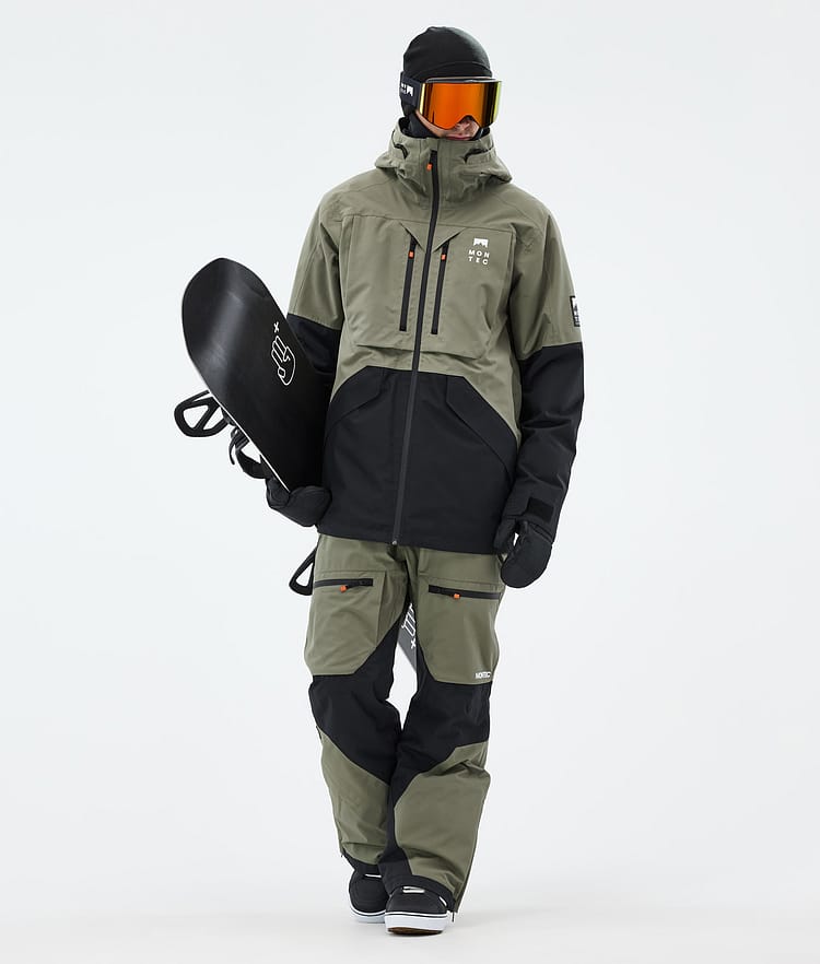 Montec Arch Snowboardjakke Herre Greenish/Black, Bilde 2 av 9