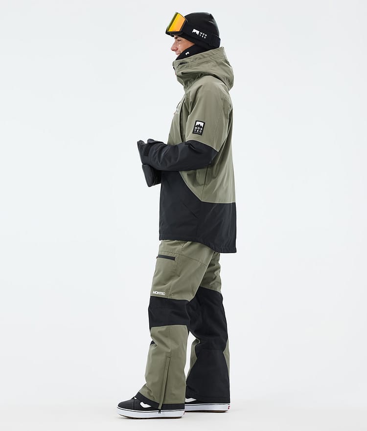 Montec Arch Snowboardjakke Herre Greenish/Black, Bilde 3 av 9