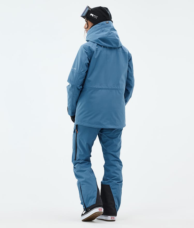 Montec Fawk W Snowboardjakke Dame Blue Steel, Bilde 4 av 9