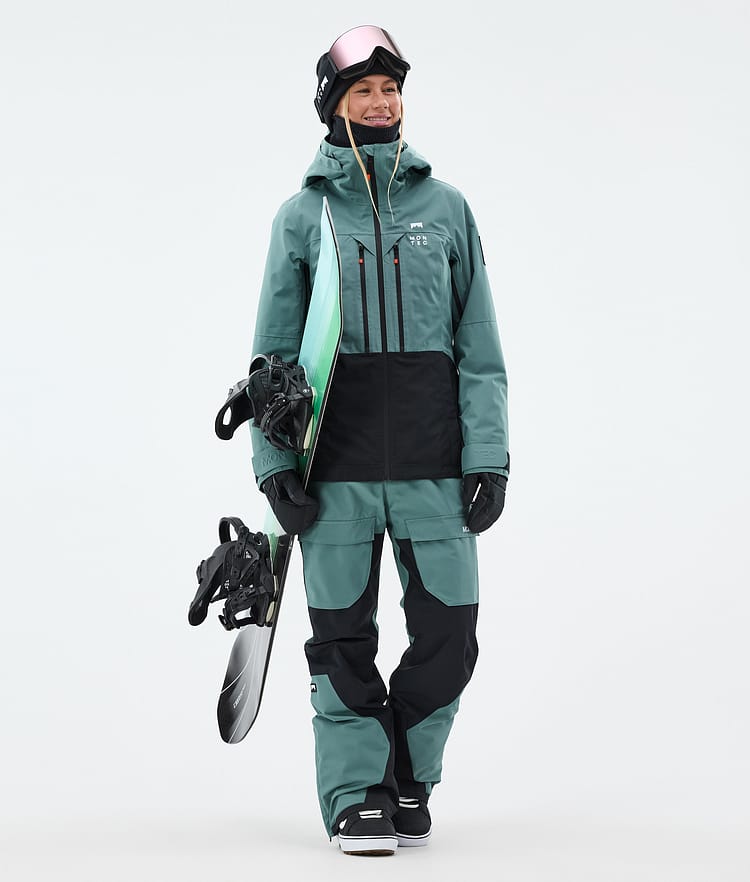 Montec Moss W Snowboardjakke Dame Atlantic/Black, Bilde 2 av 9