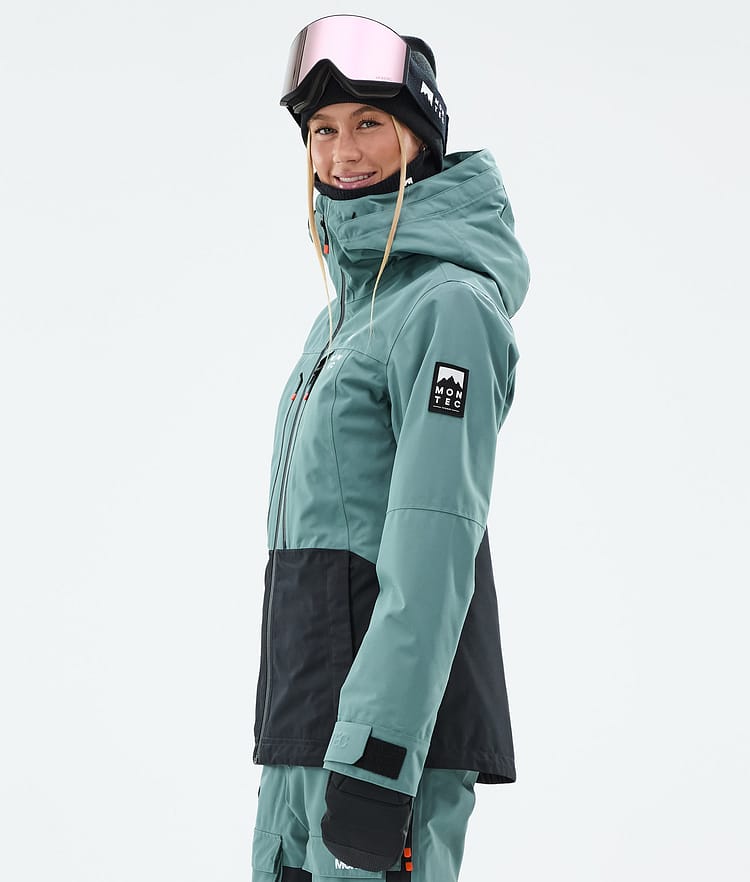 Montec Moss W Snowboardjakke Dame Atlantic/Black, Bilde 5 av 9