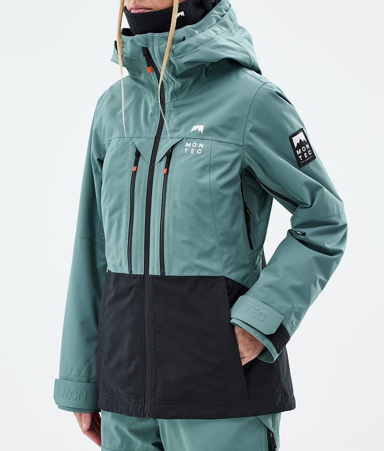 Montec Moss W Snowboardjakke Dame Atlantic/Black, Bilde 7 av 9