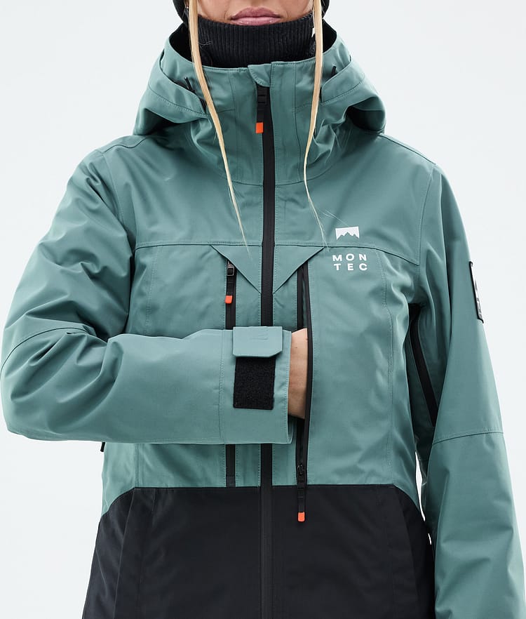 Montec Moss W Snowboardjakke Dame Atlantic/Black, Bilde 8 av 9