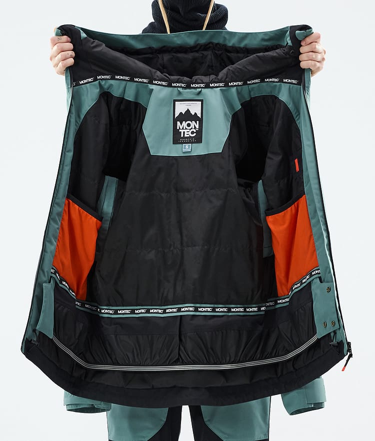 Montec Moss W Snowboardjakke Dame Atlantic/Black, Bilde 9 av 9