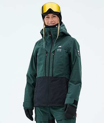 Montec Moss W Snowboardjakke Dame Dark Atlantic/Black