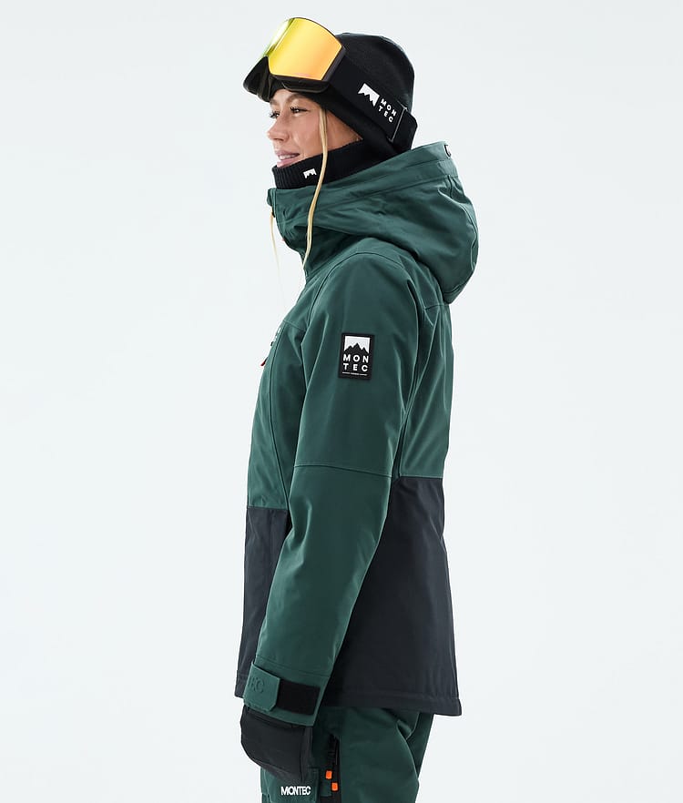 Montec Moss W Snowboardjakke Dame Dark Atlantic/Black, Bilde 5 av 9