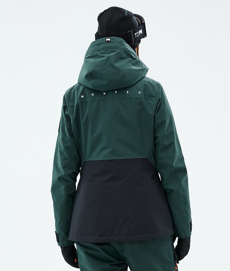 Montec Moss W Snowboardjakke Dame Dark Atlantic/Black, Bilde 6 av 9