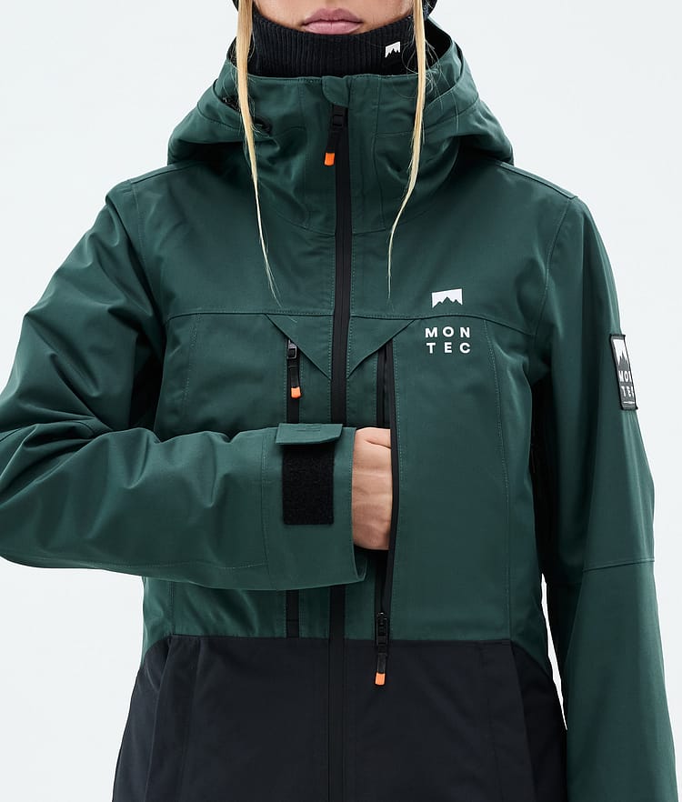 Montec Moss W Snowboardjakke Dame Dark Atlantic/Black, Bilde 8 av 9