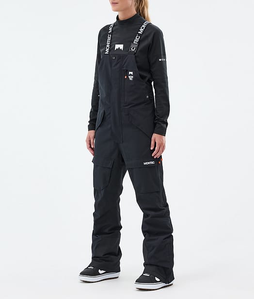 Montec Fawk W Snowboardbukse Dame Black