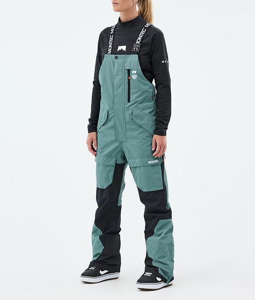 Montec Fawk W Snowboardbukse Dame Atlantic/Black