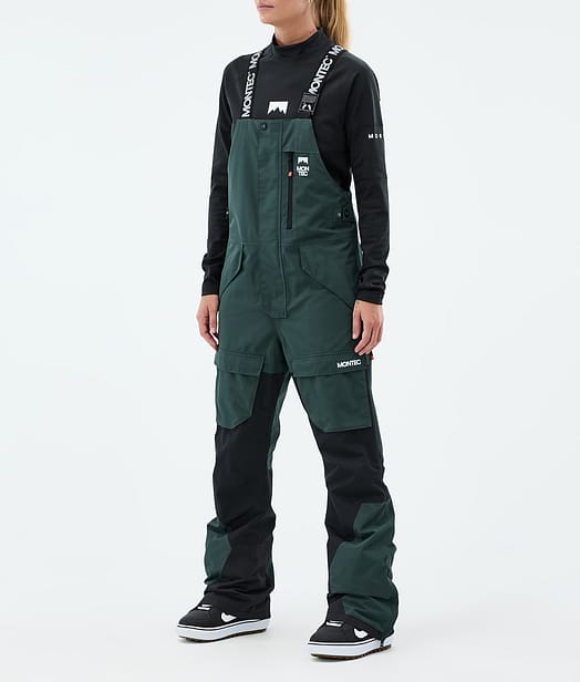 Montec Fawk W Snowboardbukse Dame Dark Atlantic/Black