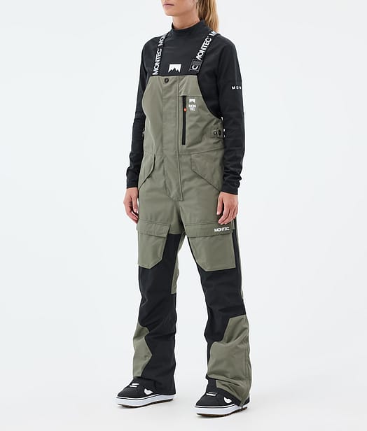 Montec Fawk W Snowboardbukse Dame Greenish/Black