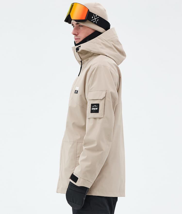Dope Adept Snowboardjakke Herre Sand, Bilde 6 av 9