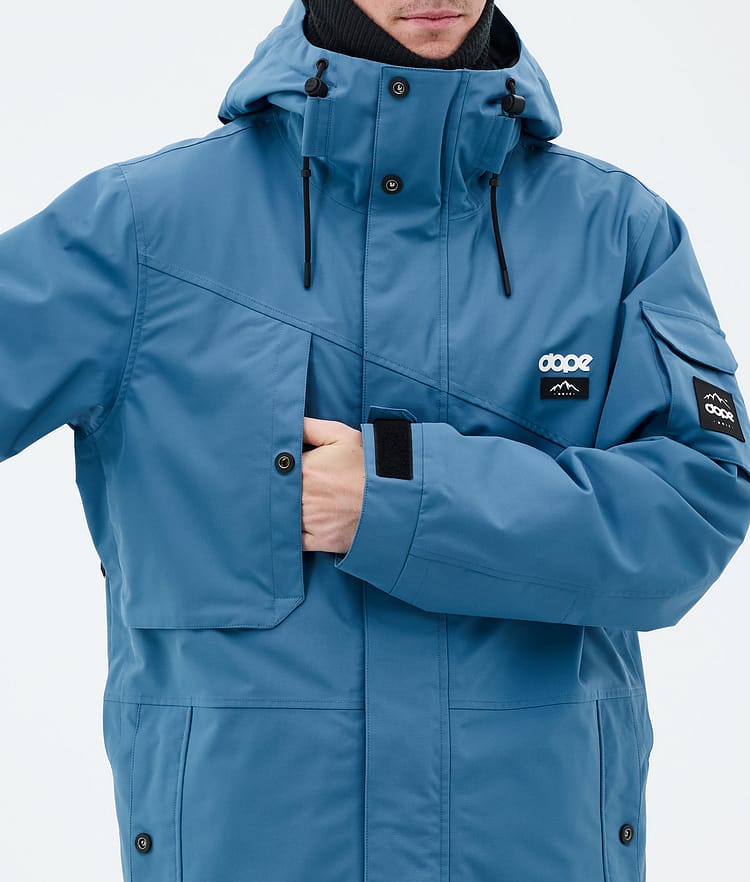 Dope Adept Snowboardjakke Herre Blue Steel, Bilde 8 av 9