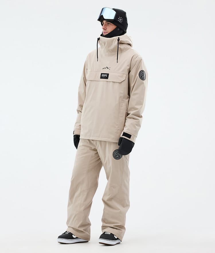 Dope Blizzard Snowboardjakke Herre Sand, Bilde 2 av 8