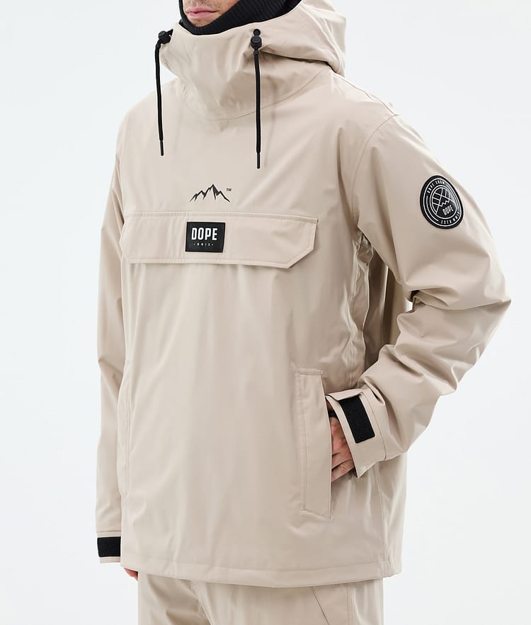 Dope Blizzard Snowboardjakke Herre Sand, Bilde 7 av 8