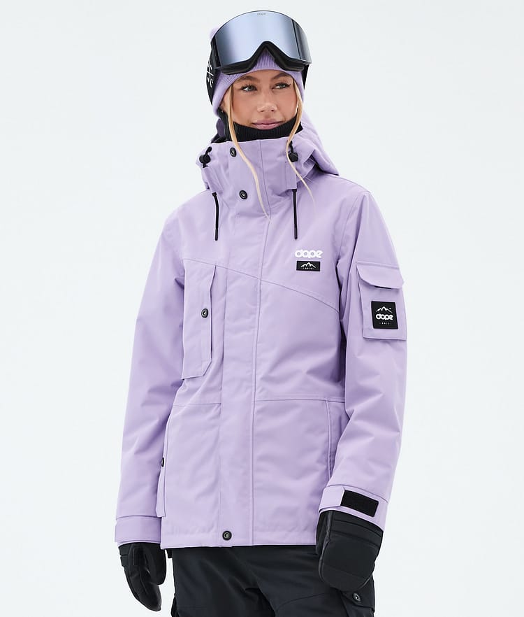 Dope Adept W Snowboardjakke Dame Faded Violet, Bilde 1 av 10