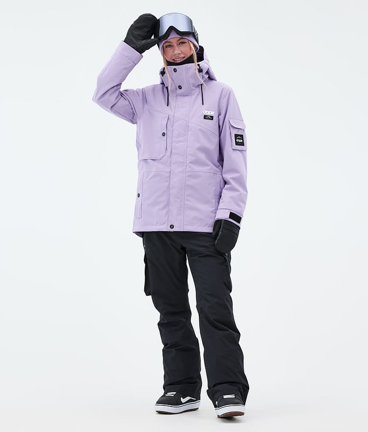 Dope Adept W Snowboardjakke Dame Faded Violet, Bilde 3 av 10
