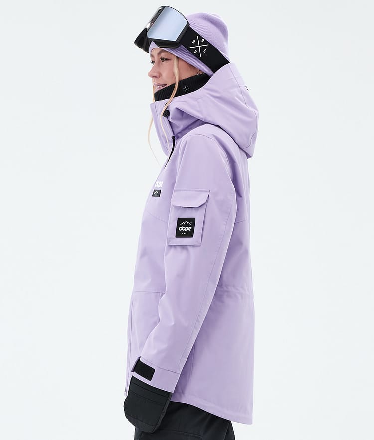 Dope Adept W Snowboardjakke Dame Faded Violet, Bilde 6 av 10