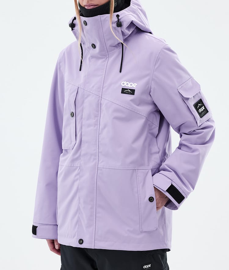 Dope Adept W Snowboardjakke Dame Faded Violet, Bilde 8 av 10