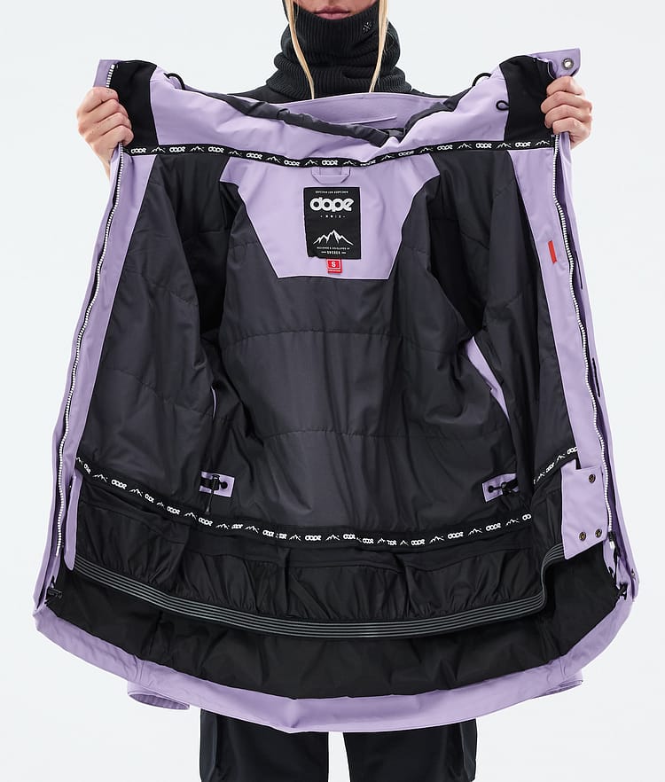 Dope Adept W Snowboardjakke Dame Faded Violet, Bilde 10 av 10