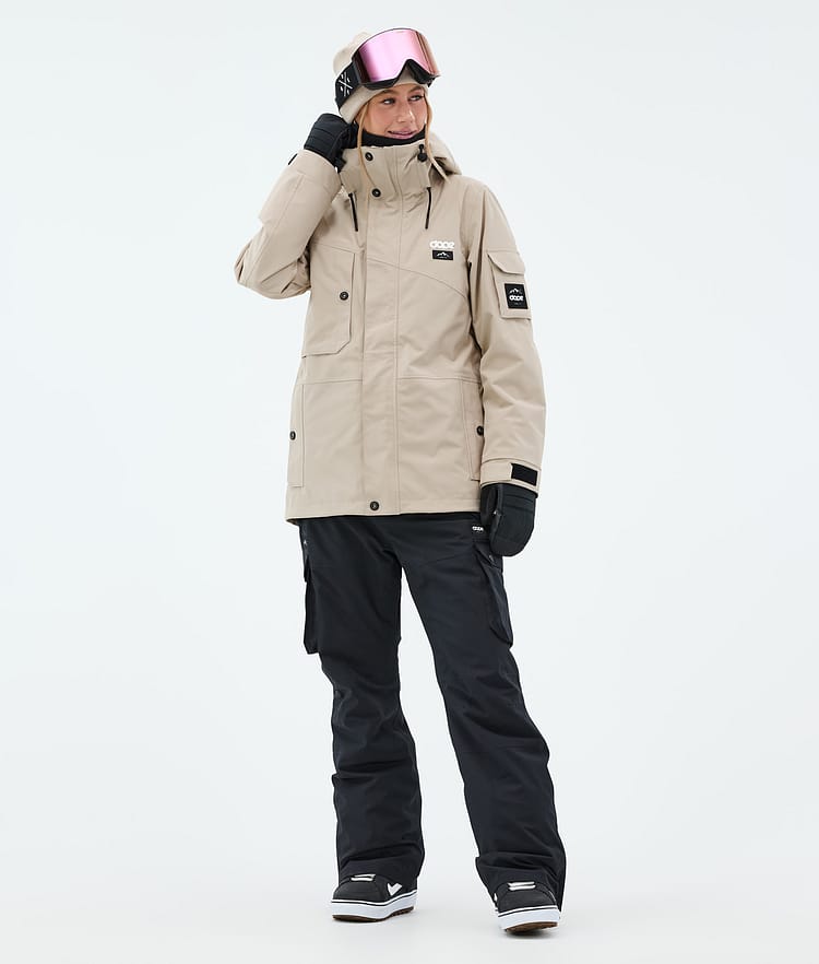 Dope Adept W Snowboardjakke Dame Sand, Bilde 2 av 9