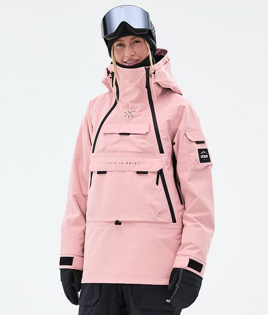 Dope Akin W Snowboardjakke Dame Soft Pink