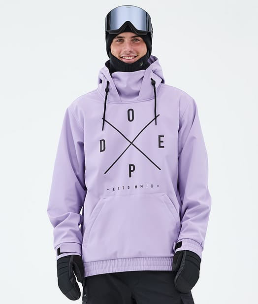 Dope Yeti Snowboardjakke Herre 2X-Up Faded Violet
